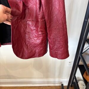 Zadig & Voltaire Red Leather Jacket